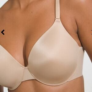 Soma Full Coverage Vanishing Back Bra In Pale Sand NWT